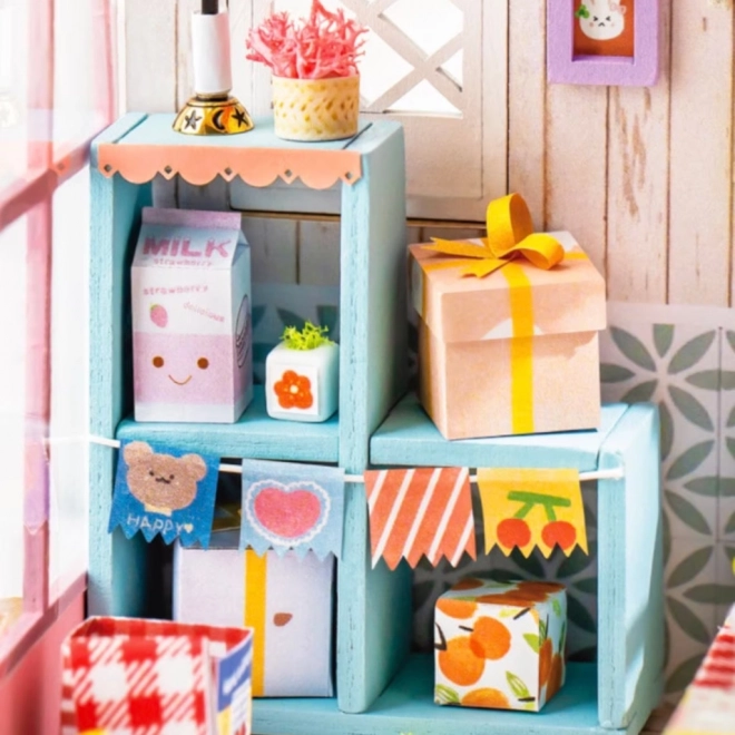 Feestje Vakantieoord - Doe-het-zelf miniatuur poppenhuis
