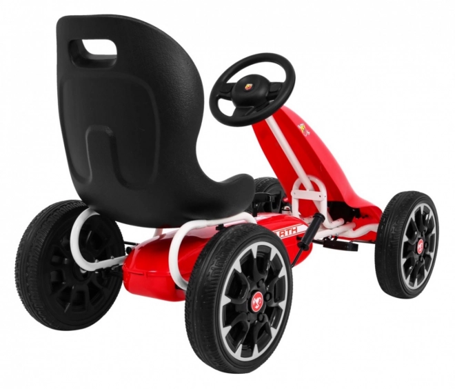 Lizenziertes ABARTH Gokart rot