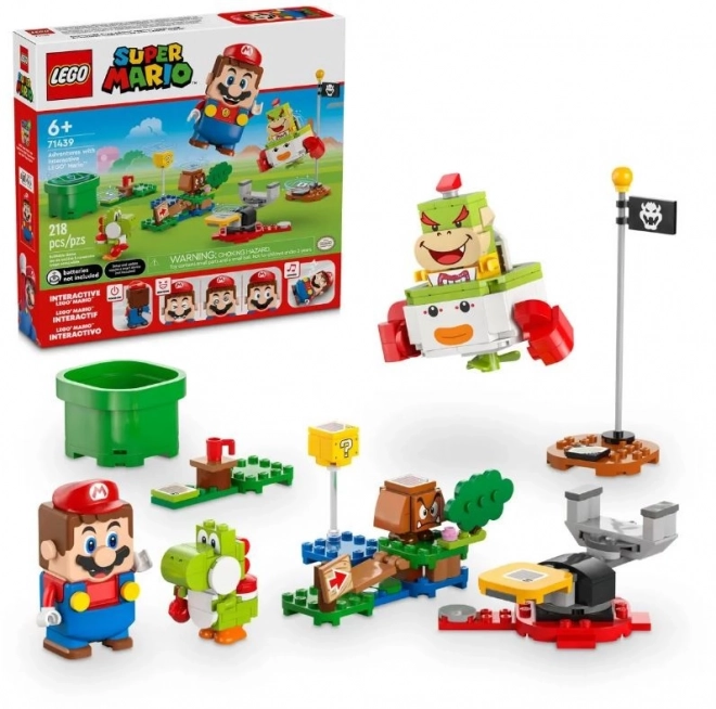 Avontuur met interactieve LEGO Super Mario figuur