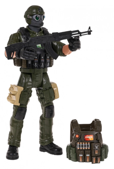 Soldaatfiguur + accessoires