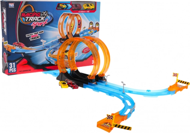 Race Track with Sharp Loops