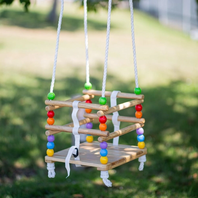 Bigjigs Toys Houten kralen schommel