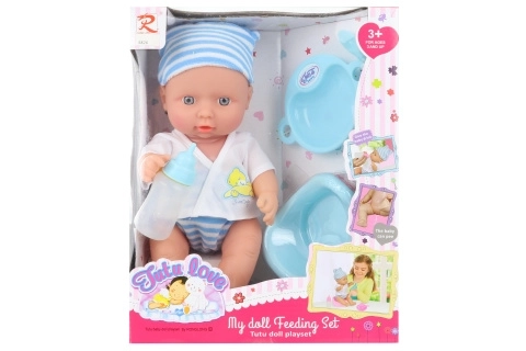 Baby met geluiden en accessoires