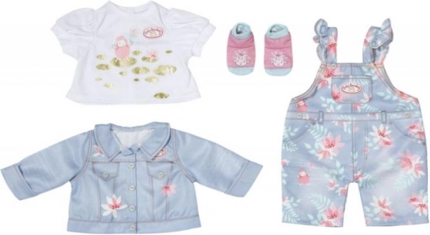 BABY ANNABELL deluxe jeansset voor pop van 43 cm