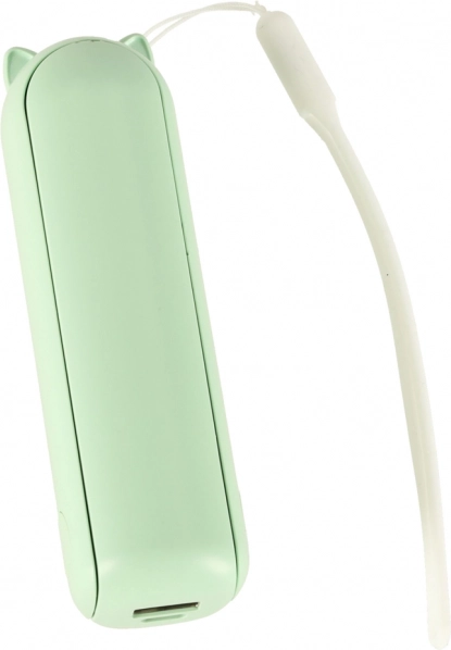 Mini draagbare USB ventilator opvouwbaar groen