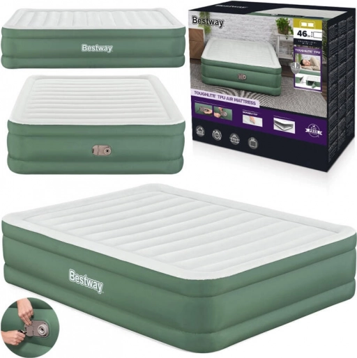 Bestway Zelfopblazende Dubbele Luchtmatras 203x152x46 cm