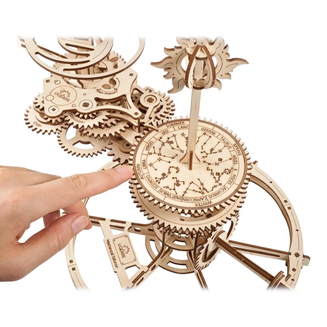 Ugears 3D houten mechanische puzzel Tellurium