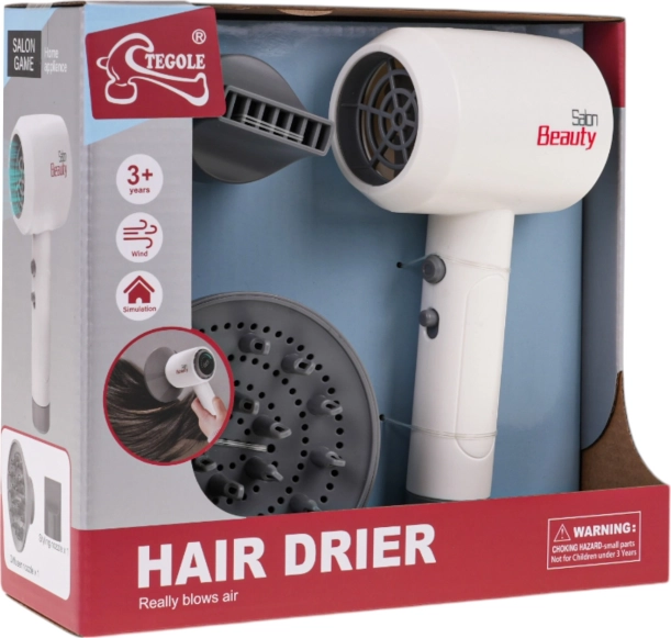 Sèche-cheveux interactif pour enfants avec accessoires