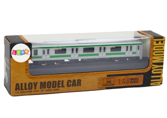 Metal Train Car Model 1:48 – Silver