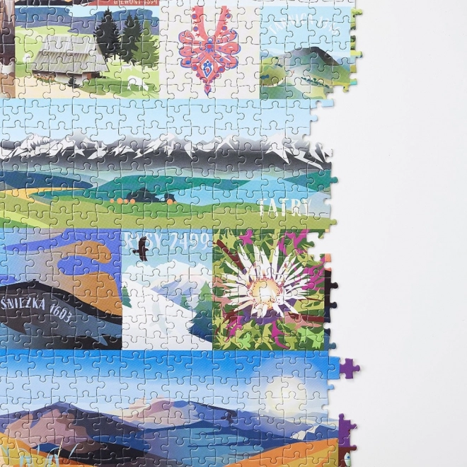 Puzzel Puzzlove Poolse Bergen 1000 stukjes