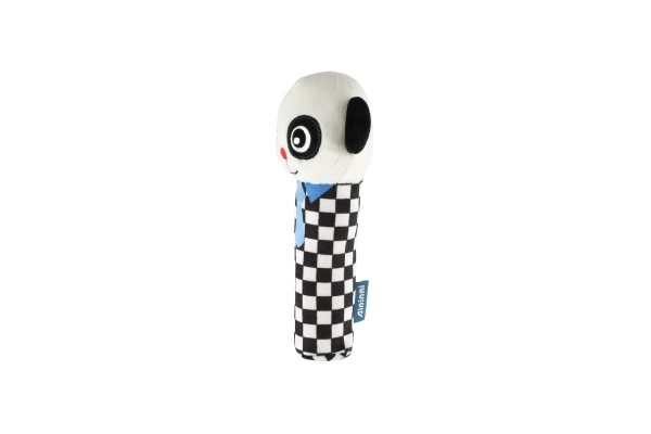 Muziekmobiel boven ledikant dieren pluche zwart-wit in doos 30x22x5,5cm 0+