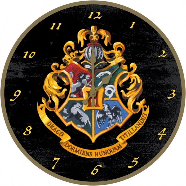 Horloge murale à motif Harry Potter