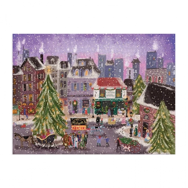 Galison puzzel kerstplein