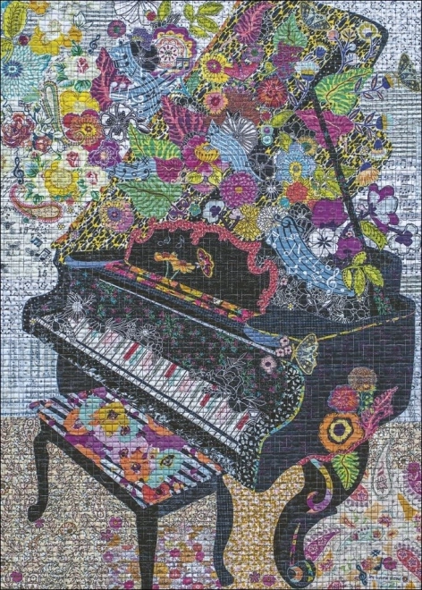Puzzle HEYE Quilt Art: Piano 1000 pieces