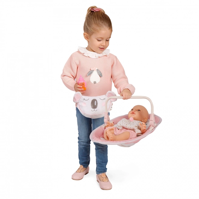 Chaise haute et balançoire multifonctionnelle 3 en 1 pour poupées Koala