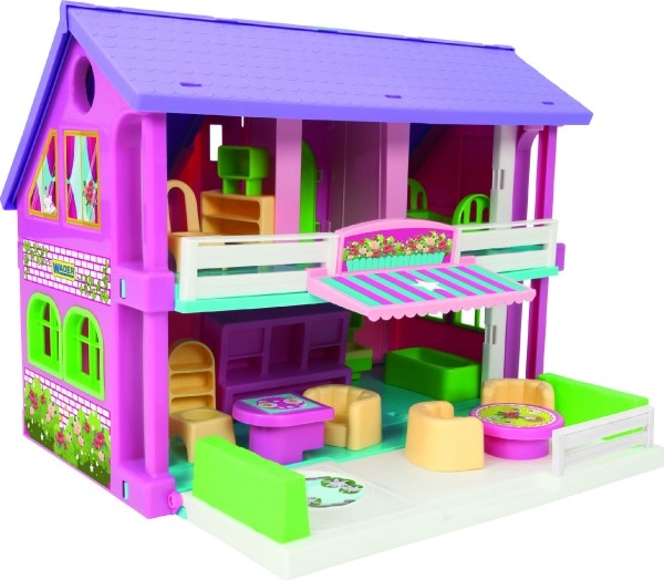 Two-story house full of details