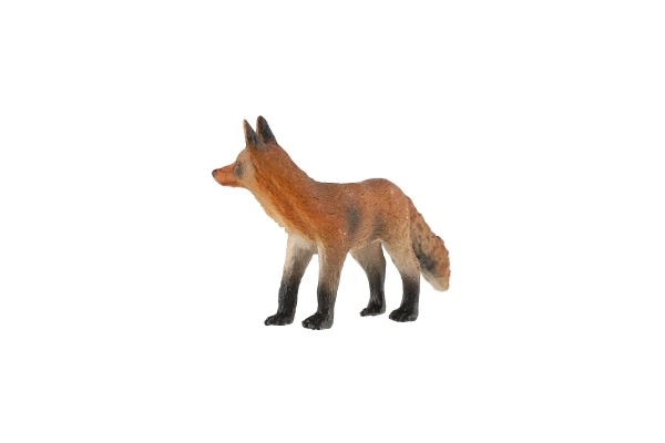 Figurine renard en plastique 9 cm