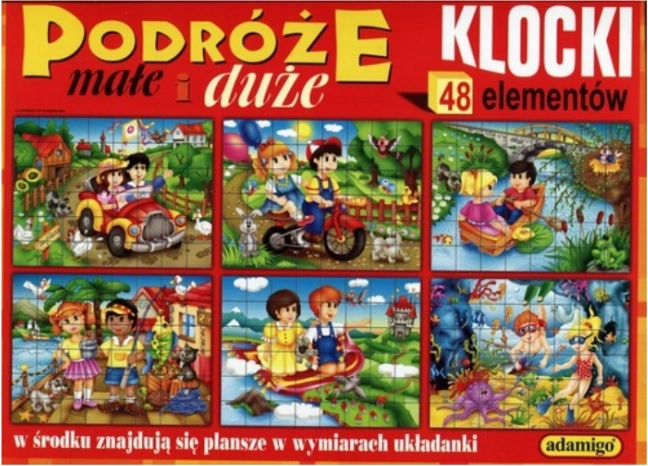 Plaatjesblokjes Reizen met z’n tweeën – 48 blokjes