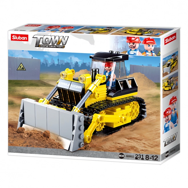 Sluban Stad Bouwers M38-B0802 Bulldozer