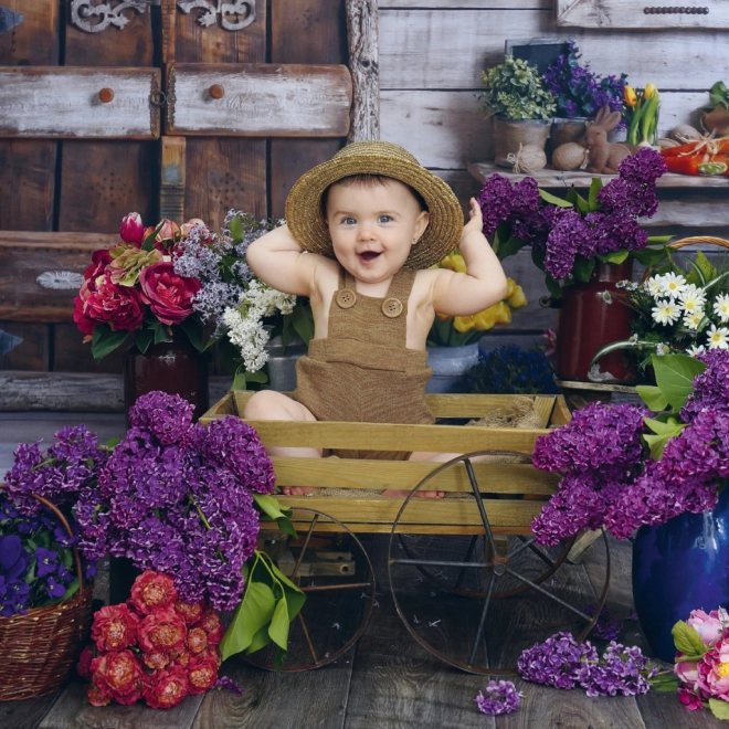 Notitiekalender Babies – Věra Zlevorová 2025, 30 × 30 cm