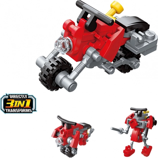 Qman Trans Collector 3-in-1 – Fire Motorcycle