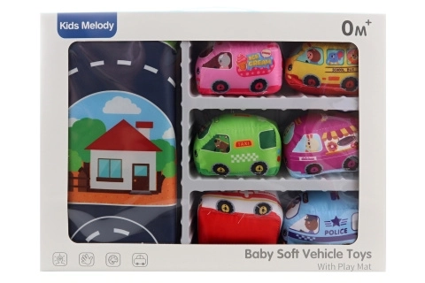 Baby verkeersset met stoffen