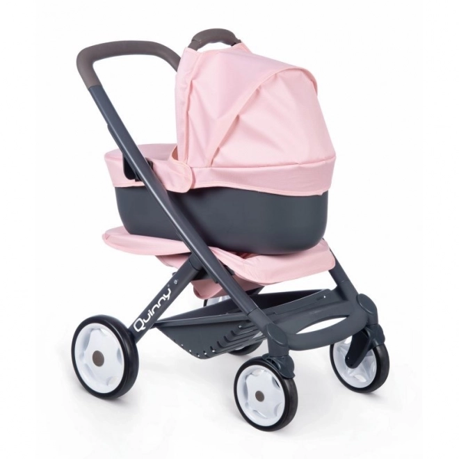 Gecombineerde Maxi Cosi kinderwagen lichtroze voor poppen