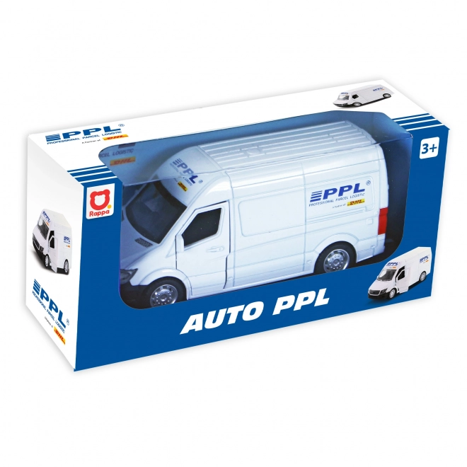 Metalen auto PPL met te openen deuren 14 cm
