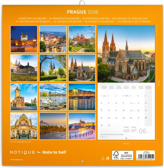 Notitie Kalender Praag 2026