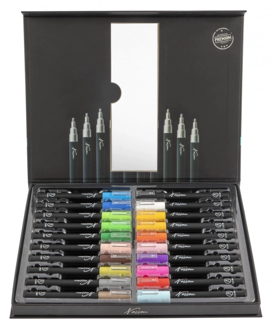 Set van 20 acrylstiften