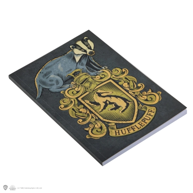 Harry Potter linierter Block Hufflepuff