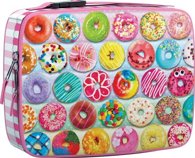 EUROGRAPHICS Puzzel in lunchbox Donuts 100 stukjes