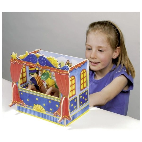 Tafeltheater voor poppen
