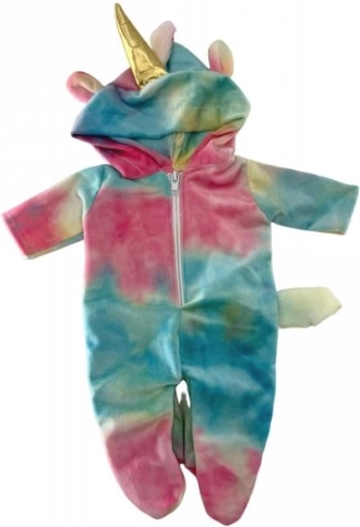 Eenhoorn onesie voor poppen PLEJO 40 - 43 cm