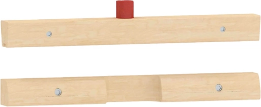 Top and bottom mounting rail for 1 MASTERKIDZ Flex educational board