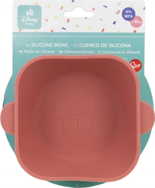 Silikonschüssel mit Saugnapf Minnie