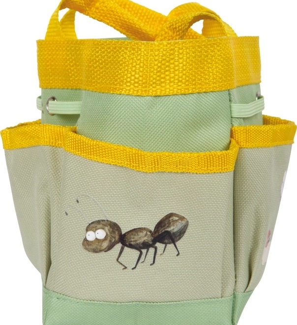 Children's Gardening Tool Set in a Tiny Garden Bag