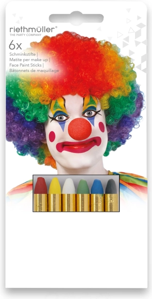 Crayons de maquillage pour le visage 6 pcs