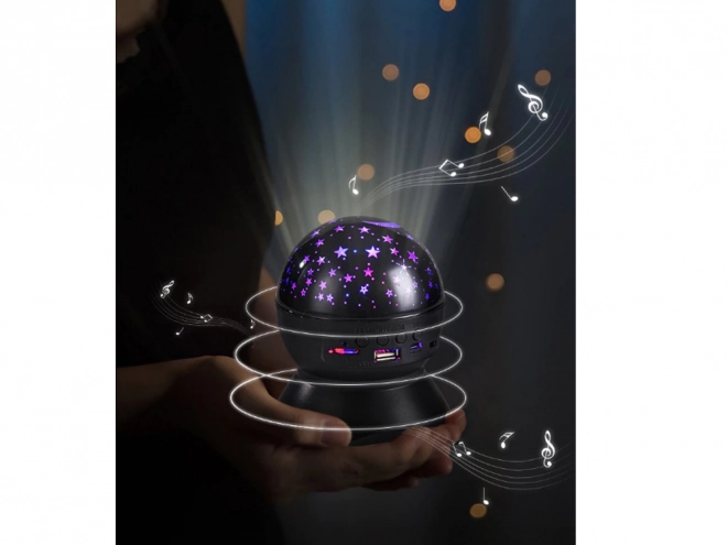 Projecteur de ciel étoilé avec LED et haut-parleur Bluetooth