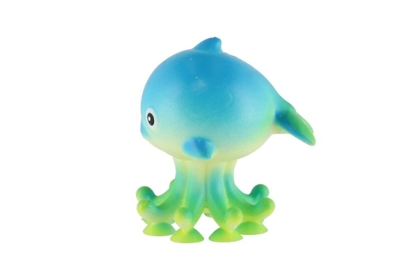 Anti-stress octopus met zuignappen