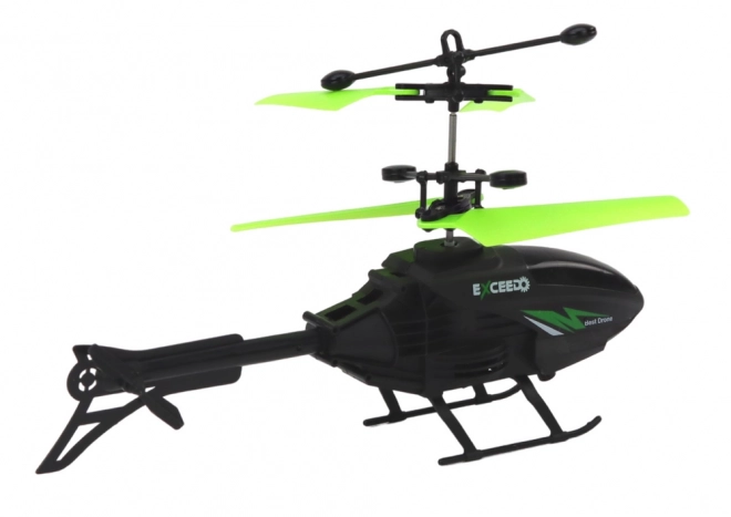 Band voor handbestuurde helikopter zwart en groen