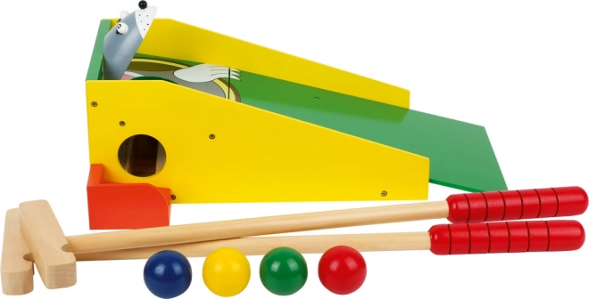 Small Foot Minigolf en bois avec la Taupe