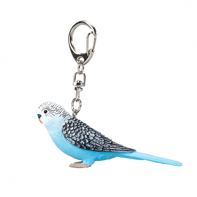 Mojo sleutelhanger parkiet blauw