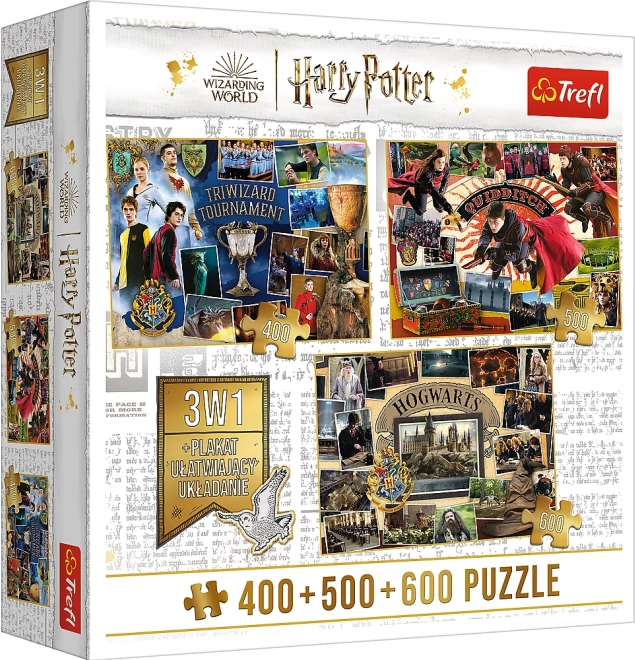 Puzzle Harry Potter Tournament 3 in 1