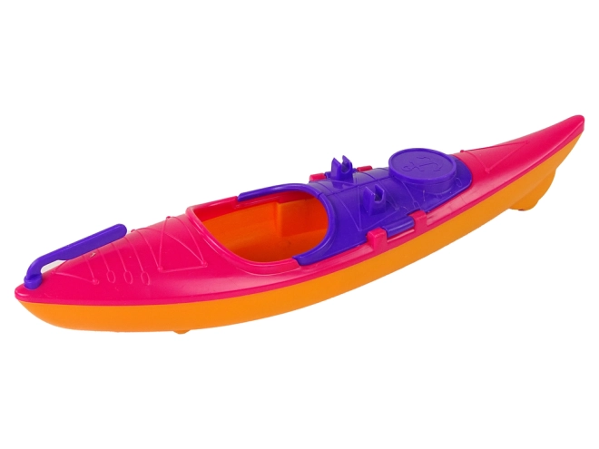 Kayak rose éclatant