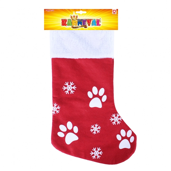 Chaussette de Noël imprimée