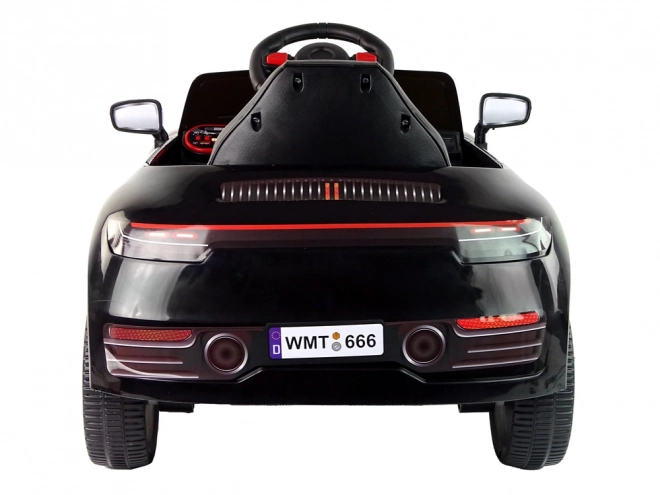 Elektrische kinderauto zwart