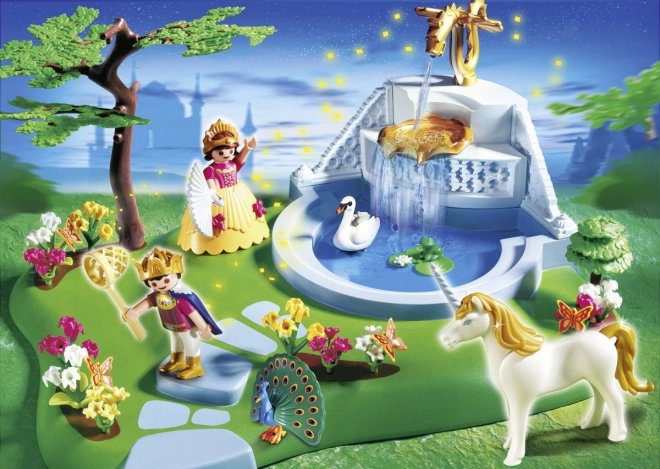 Set met figuren Prinses Sprookjesachtige Koninklijke Tuin