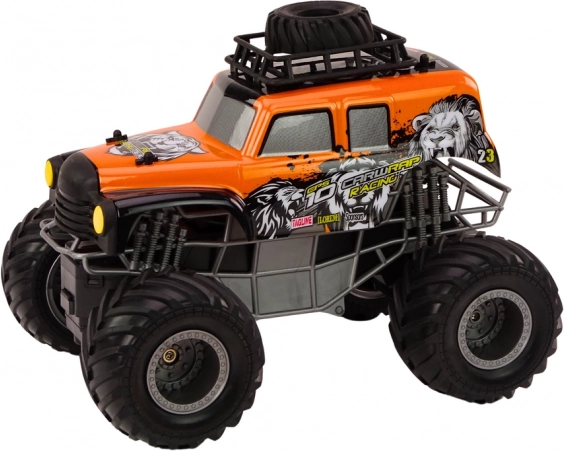 Grote wielen en robuuste constructie voor offroad