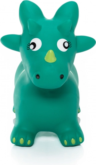 Opblaasbaar springdier Skippy dino voor kinderen